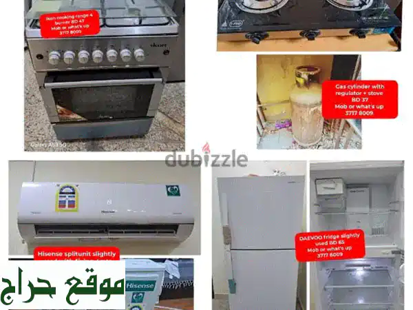 ikon cooking range and other household items for sale with delivery