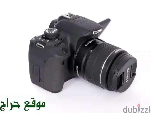 كاميرا كانون EOS 700D مع عدسة 18-55مم + جميع اكسسواراتها!  (حالة ممتازة)