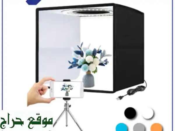 LIGHT BOX PHOTO STUDIO LED 60X60X60 CM
