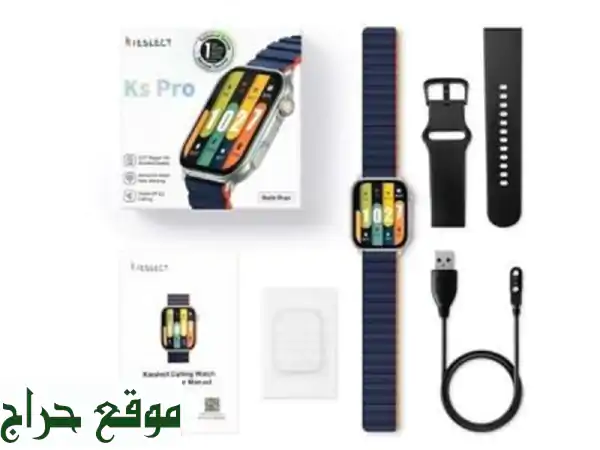 Kieslect KS Pro Smartwatch Version globale 2,01 pouces AMOLED écran Bluetooth appel