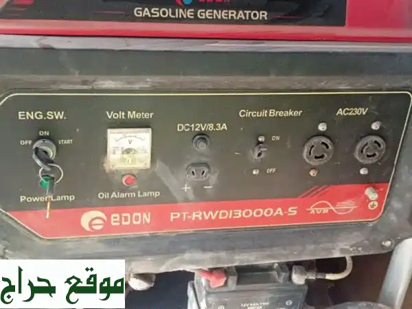 edon 10kw electricity generator. 230v. 50hz9.3kw  power factor. 1.0