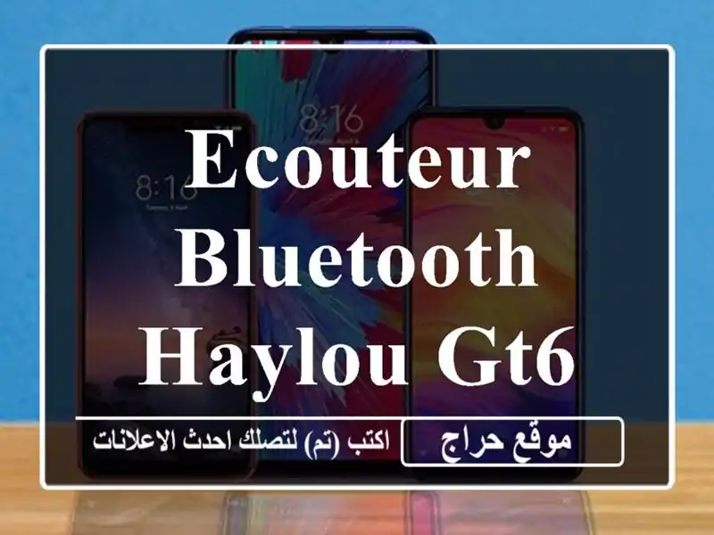 ECOUTEUR BLUETOOTH HAYLOU GT6