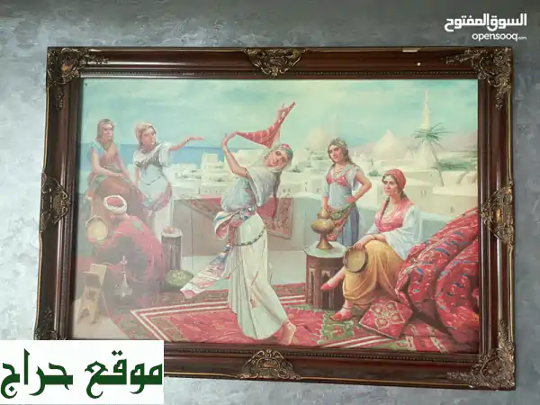 لوحات فنية للثقافة المغربية الجبلية الاصيلة