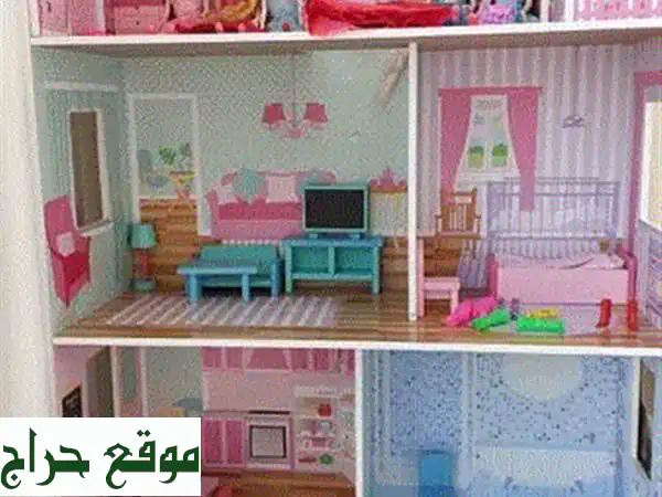 kids craft doll house