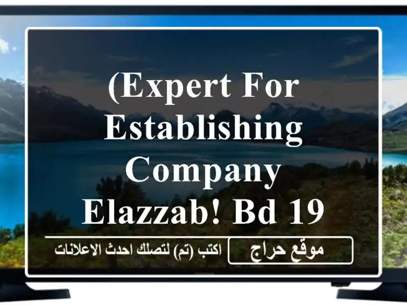 (expert for establishing company elazzab! bd 19 only) <br/> <br/>remove violation <br/>change company name ...