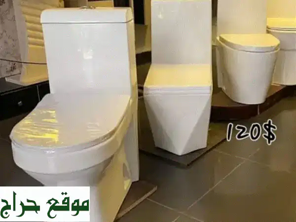 bathroom toilet sets أطقم حمام ( كرسي حمامu002 Fمغسلة)