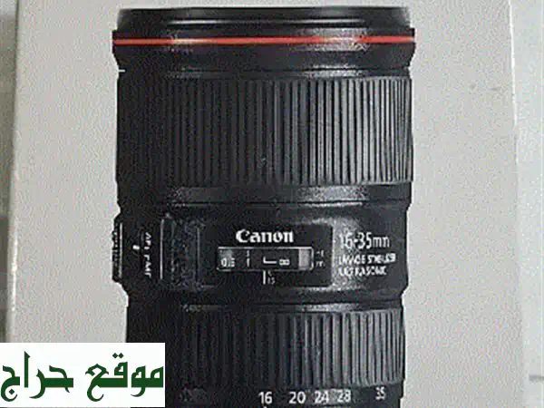 عدسة جديدة Canon 1635 mm lens