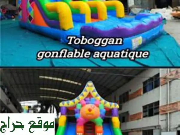Toboggan gonflable