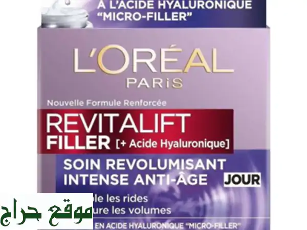 L'Oreal Paris  Soin AntiRides & AntiÂge  Revitalift Filler  Crème de Jour Revolumisant  50 ml