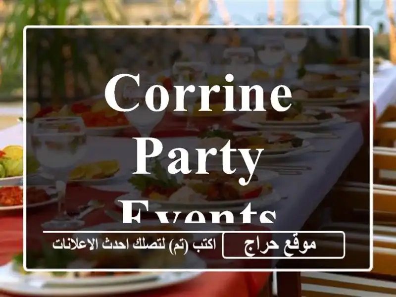 Corrine Party events