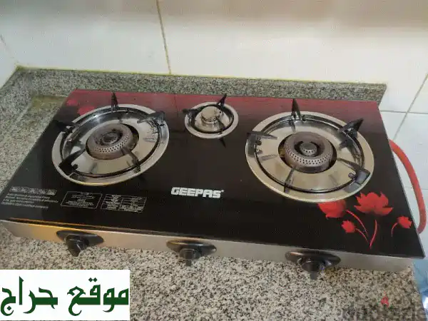 Geepas Gas stove with Cylinder
