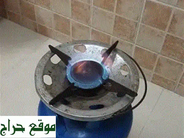 gass stove with full gass