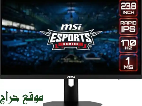 MSI G244 F Écran PC Gaming 23.8  Full HD  IPS 1920 x1080, 170 Hz / 1 ms , FreeSync Premium HDMI