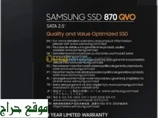 Samsung 2 TB SSD Disk Dur 870 QVO Sata