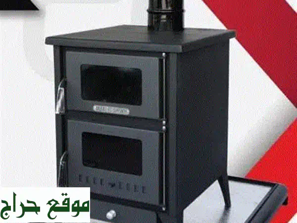 🔥 دفء لا مثيل له! دفاية حطب مع فرن | صوبيا حطب...