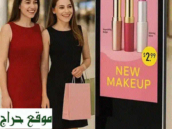شاشات Kolman LED إعلانية ذكية (Android & WiFi) | جميع الأحجام بجودة عالية | أسعار تبدأ من $900