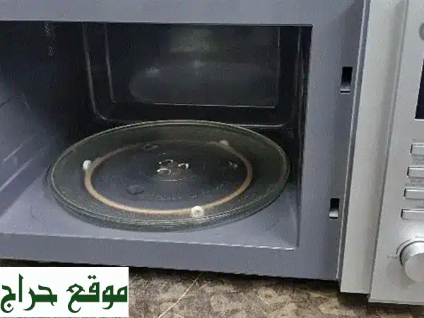 مايكروويف 30 لتر للبيع | استخدام 5 شهور فقط | نظافة تامة | المحرق 15 د.ب