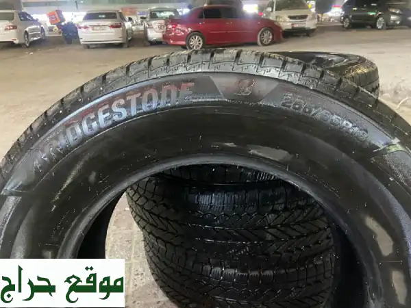 فرصة لا تعوض! 4 تواير بريجستون 2024 | مقاس 255/65/18...