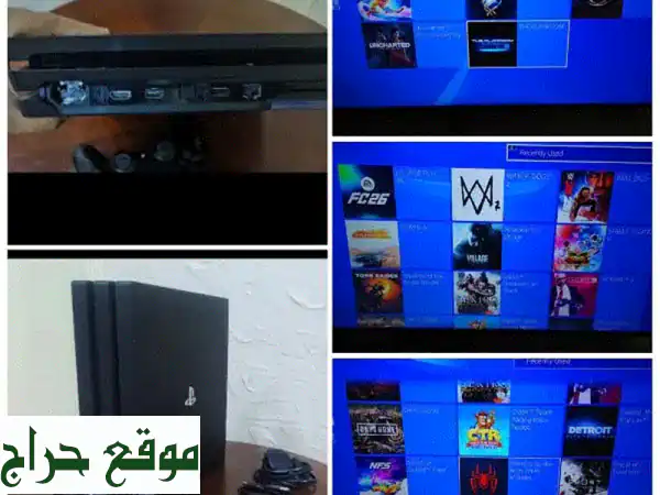 بلايستيشن 4 برو (PS4 Pro) 1TB 4K | حالة ممتازة، أحدث...