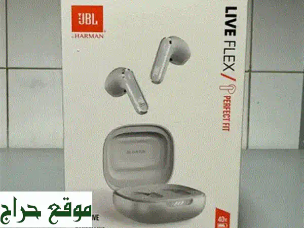 استمتع بصوت JBL الأسطوري: سماعات Live Flex الزرقاء الأصلية بتوصيل سريع!