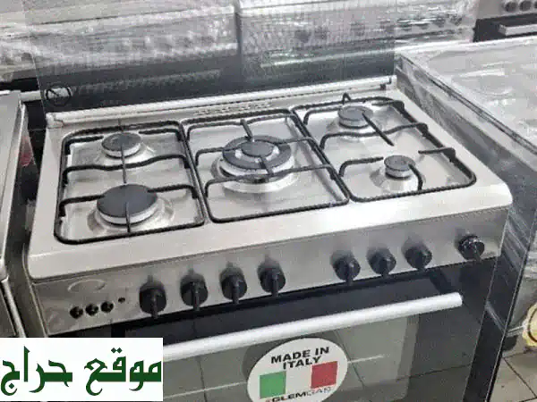 فرن GlemGas إيطالي 5 شعلات 50x80 مستعمل بحالة ممتازة للبيع...