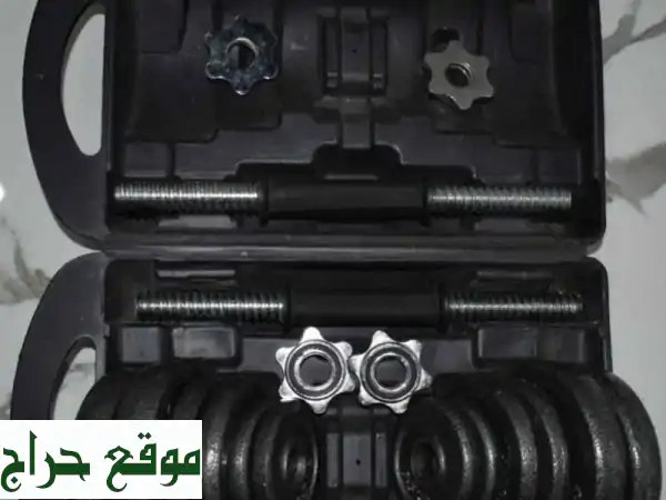 جيمك المنزلي متكامل: كرسي تمارين احترافي + أوزان 40...
