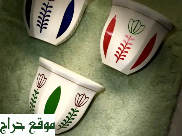 اكواب سيراميك توليب فاخرة 250 مل | جودة عالية بسعر 2.5...