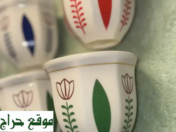 اكواب سيراميك توليب فاخرة 250 مل | جودة عالية بسعر 2.5 د.ب وعروض خاصة!