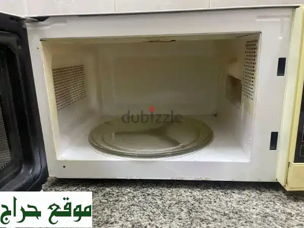 ميكروويف جيباس مستعمل بحالة ممتازة | تسخين سريع وإذابة ثلج فعالة