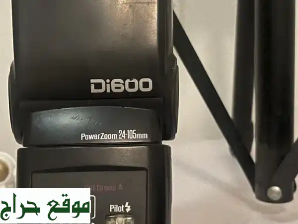 Flash, zoom lens and stand