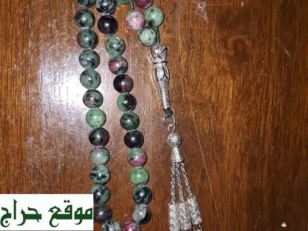 مسابيح أحجار كريمة فخمة: ياقوت، فيروز، عقيق طبيعي | تجسد أناقة روحك