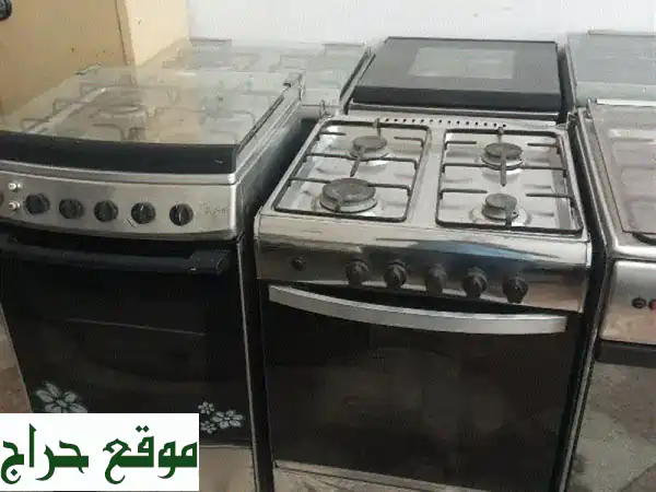 فرصتك في غلا: أفران غاز 4 و 5 شعلات | نظيفة، ممتازة، جاهزة لمطبخك!