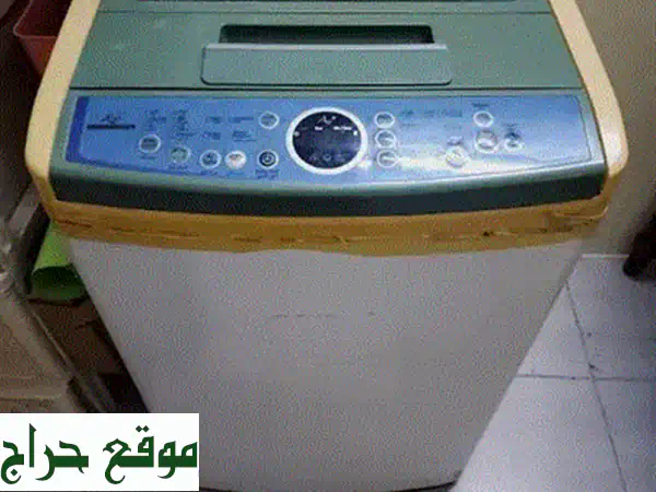 فرصة لا تفوت! غسالة Hisense 6 كجم نصف أوتوماتيك - كالجديدة بضمان التشغيل