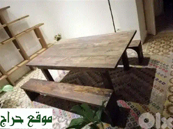 للبيع: طاولة طعام و4 كراسي جديدة كلياً | فاخرة، مريحة، جودة عالية | 900$ فقط!