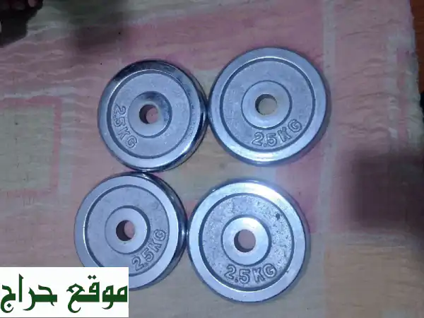 أوزان حديد رياضية للبيع: تشكيلة 500g، 1.25kg، 2.5kg – عزز...