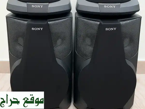 نظام صوت سوني V808 الأصلي (220W): قوة صوت استثنائية، CD، كاسيت، راديو، و DJ Mix! تجربة سمعية لا تُنسى.