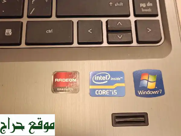 لابتوب HP قوي وسريع - رام 8 جيجا، هارد 300 جيجا، كور i5...