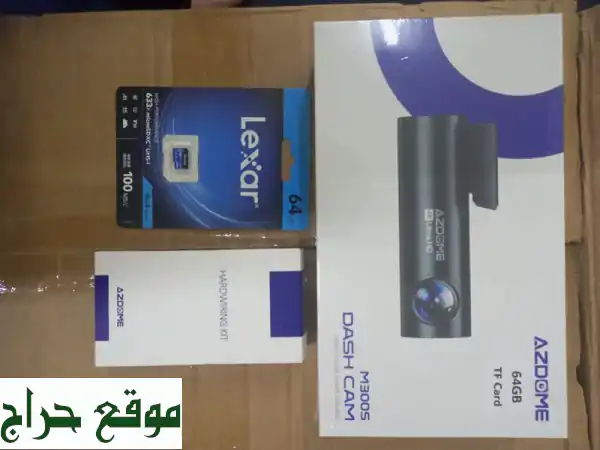 كاميرا داش AZDOME M300S: تسجيلات UHD 4K واضحة كاليوم!  حماية كاملة لسيارتك.