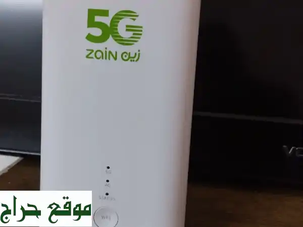 راوتر زين 5G - آخر إصدار - شبه جديد مع الشاحن! ⚡...