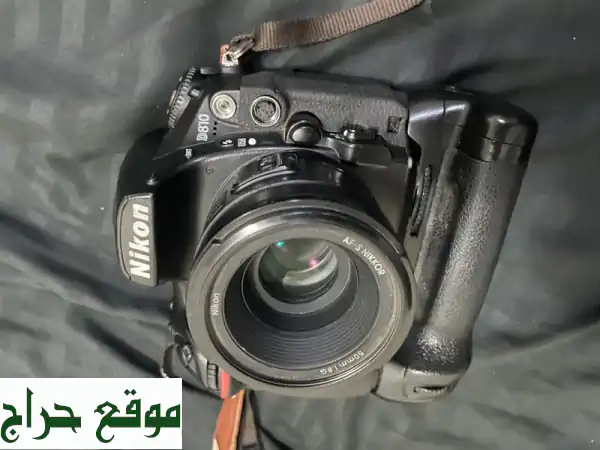 📸  فرصة ذهبية! كاميرا نيكون D810 مع عدستين Nikkor احترافيتين - جودة استثنائية بسعر لا يقاوم!