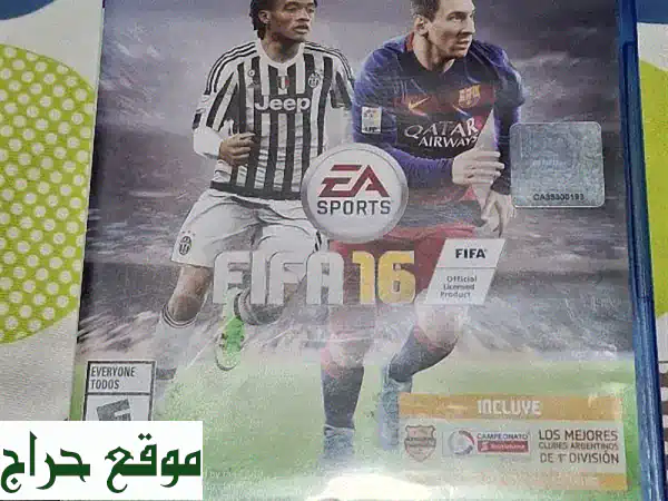 لعبة FIFA 16 PS4 بحالة ممتازة - استمتع بتجربة لعب لا تُنسى!