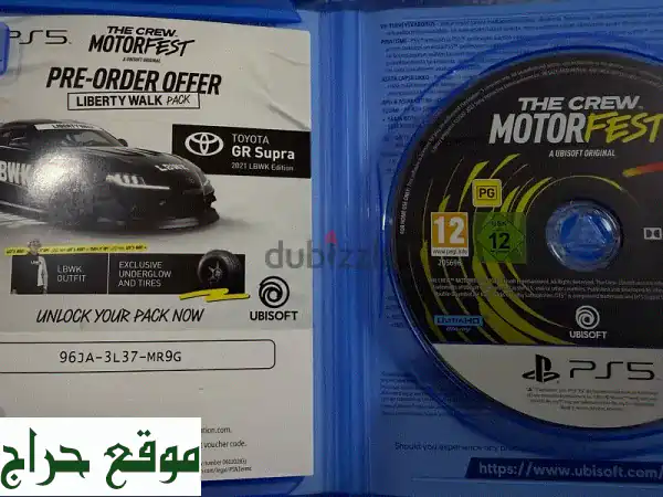 فرصة ذهبية!  Red Dead Redemption 2 و The Crew Motorfest (PS5) بحالة ممتازة!