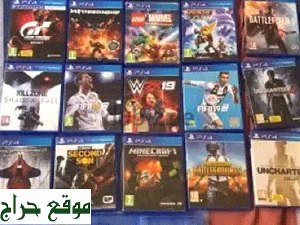 22 لعبة PS4 أصلية بسعر لا يُصدق! 45 دينار بحريني فقط!