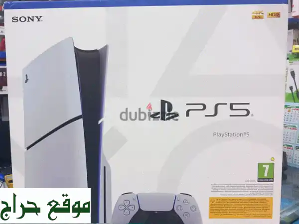 PS5 Slim (قرص) 1000GB - نفس جديد! عرض لا يُفوّت!