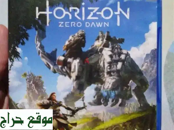 Horizon Zero Dawn - قرص PS4 بحالة ممتازة!  بدون خدوش!