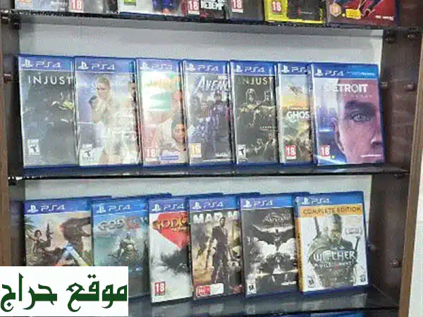 ألعاب PS4 مستعملة للبيع أو الاستبدال - تبدأ من 10$...