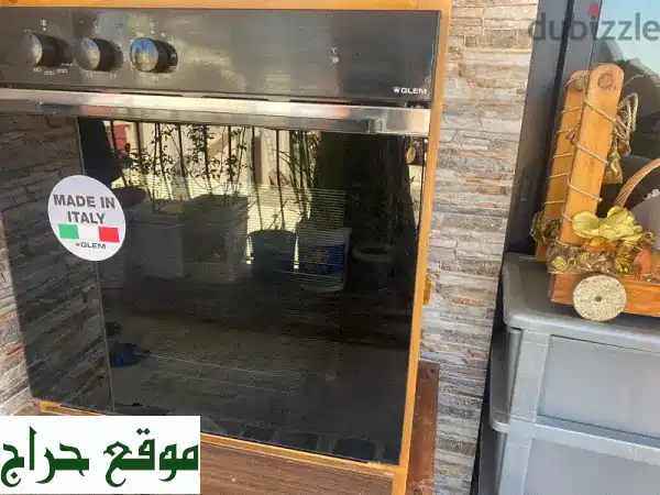 فرن غاز وكهرباء إيطالي أصلي - فرصة لا تُفوّت! (500$ فقط!)