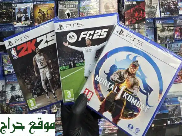 ألعاب PS5 الأحدث!  أفضل الأسعار والتوصيل السريع في حدّث بيروت!