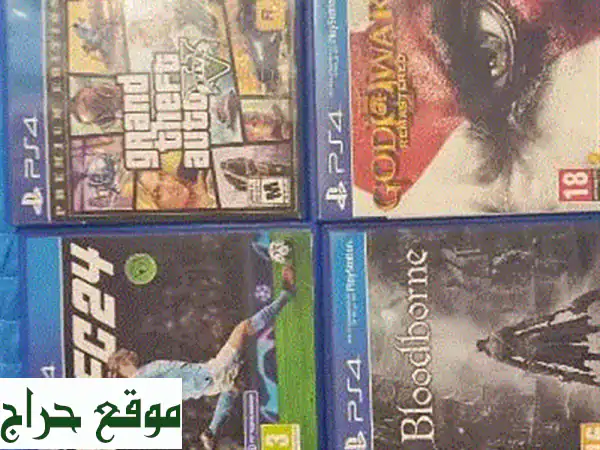 PS4/PS5:  ألعاب + تحكمات + ملحقات نظيفة!  (بعلبك، الخضر)