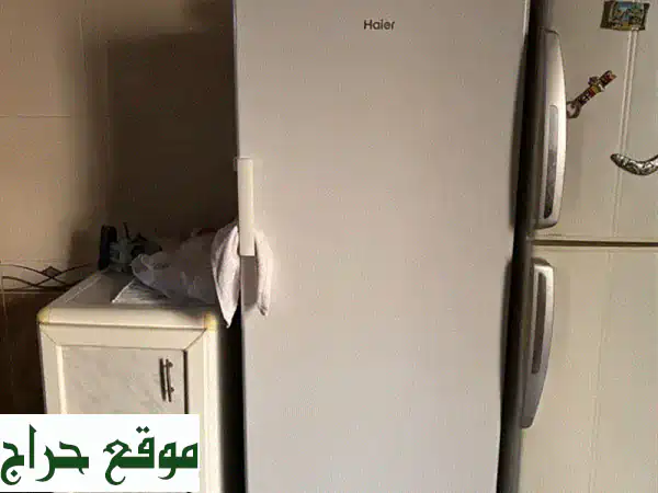 ثلاجة هايّر فريزر مستعملة بحالة ممتازة - فرصة...